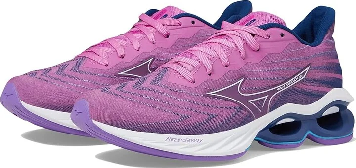 Mizuno Wave Creation 25 SSW Women's Shoes Rosebud/Navy Peony : Women's 6 B - Medium