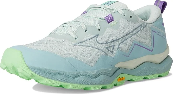 Mizuno Wave Daichi 9 Women's Running Shoes Hint Of Mint/Citadel : Women's 8.5 B - Medium, Rubber - Image 5