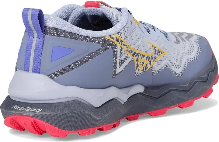 Mizuno Wave Daichi 9 Women's Running Shoes Icelandic Blue/Citrus : Women's 9 B - Medium, Rubber - Image 4