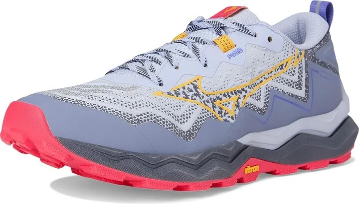 Mizuno Wave Daichi 9 Women's Running Shoes Icelandic Blue/Citrus : Women's 9 B - Medium, Rubber - Image 5