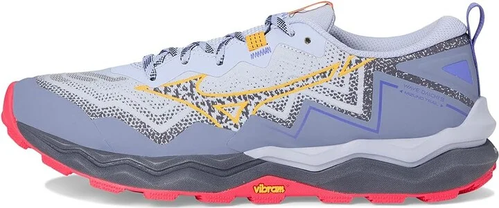 Mizuno Wave Daichi 9 Women's Running Shoes Icelandic Blue/Citrus : Women's 9 B - Medium, Rubber - Image 6