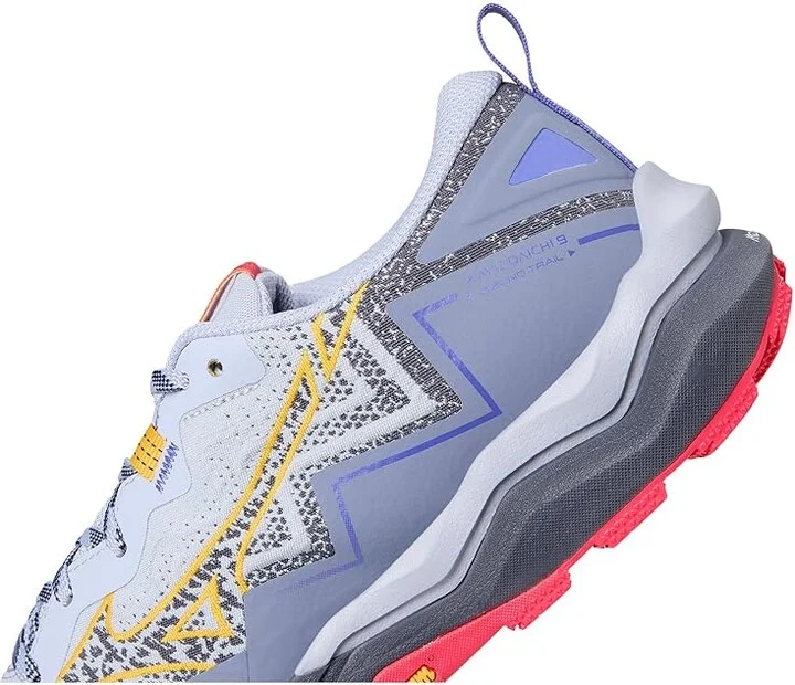 Mizuno Wave Daichi 9 Women's Running Shoes Icelandic Blue/Citrus : Women's 9 B - Medium, Rubber - Image 7