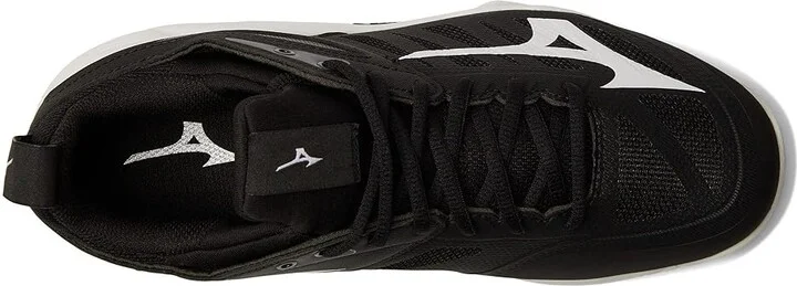 Mizuno Wave Dimension Women's Shoes Black/White : 6.5 B - Medium, Synthetic/Textile - Image 2