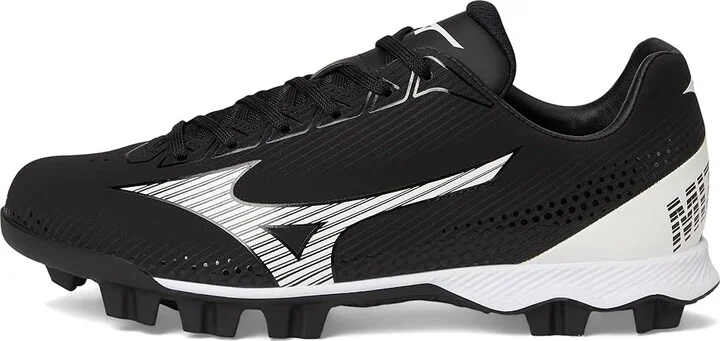 Mizuno Wave Finch Lightrevo Women's Shoes Black/White : 6 B - Medium, Leather - Image 6