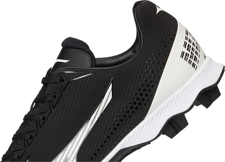 Mizuno Wave Finch Lightrevo Women's Shoes Black/White : 6 B - Medium, Leather - Image 7