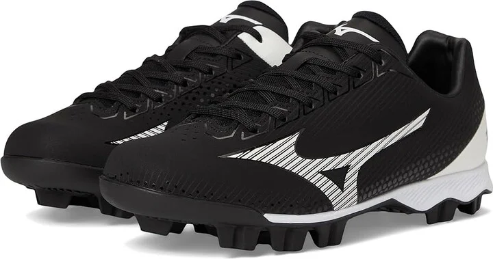 Mizuno Wave Finch Lightrevo Women's Shoes Black/White : 6 B - Medium, Leather