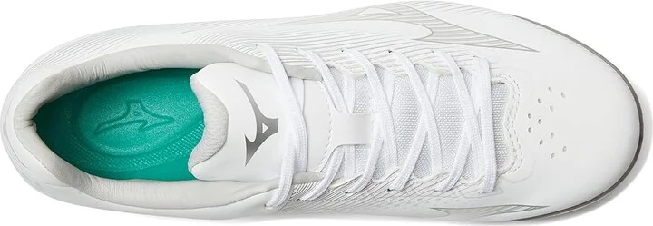 Mizuno Wave Finch Lightrevo Women's Shoes White : 11 B - Medium, Leather - Image 2