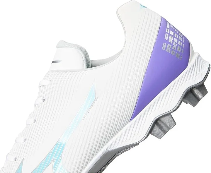 Mizuno Wave Finch Lightrevo Women's Shoes White/Blue : 11 B - Medium, Leather - Image 7