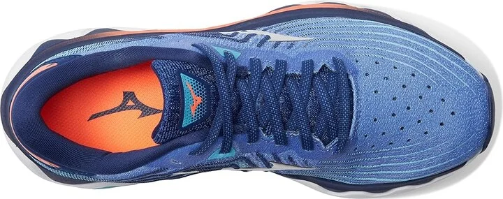 Mizuno Wave Horizon 6 Women's Shoes Dazzling Blue/Silver : 6 B - Medium - Image 2