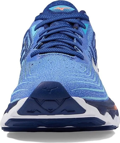 Mizuno Wave Horizon 6 Women's Shoes Dazzling Blue/Silver : 6 B - Medium - Image 3