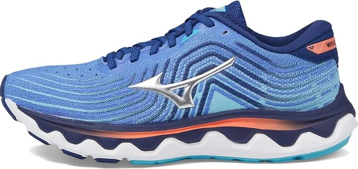 Mizuno Wave Horizon 6 Women's Shoes Dazzling Blue/Silver : 6 B - Medium - Image 5