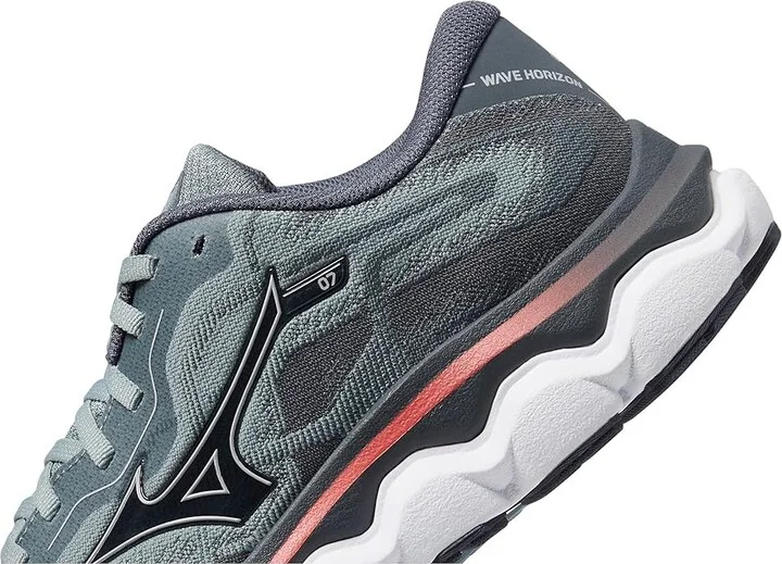 Mizuno Wave Horizon 7 Men's Shoes Lead/Nickel : 10 D - Medium - Image 4