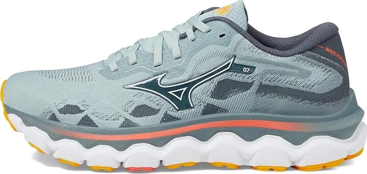 Mizuno Wave Horizon 7 Women's Shoes Grey Mist/White : Women's 6.5 B - Medium - Image 5