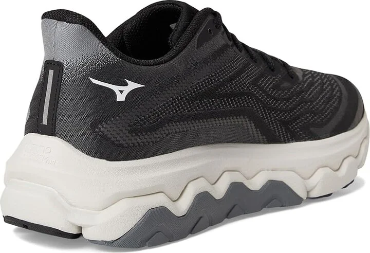 Mizuno Wave Horizon 8 Mens Men's Running Shoes Black/White : 12 D - Medium - Image 4