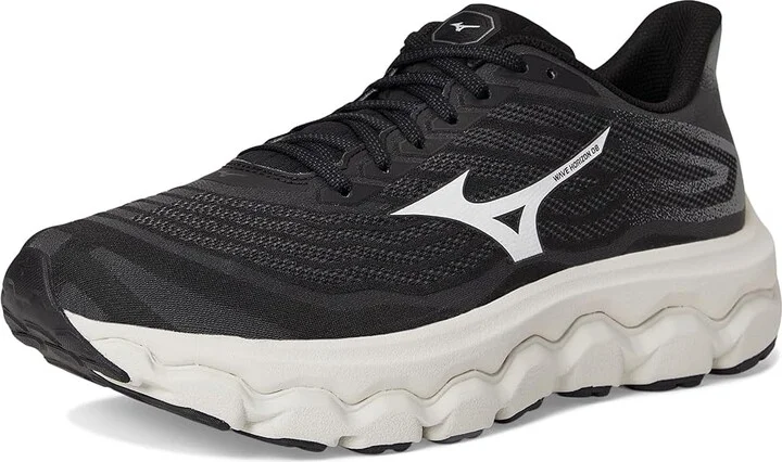 Mizuno Wave Horizon 8 Mens Men's Running Shoes Black/White : 12 D - Medium - Image 5