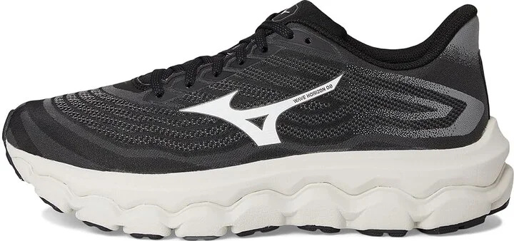 Mizuno Wave Horizon 8 Mens Men's Running Shoes Black/White : 12 D - Medium - Image 6