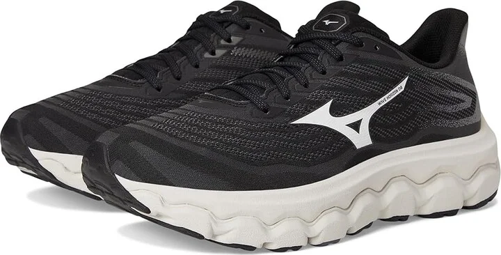 Mizuno Wave Horizon 8 Mens Men's Running Shoes Black/White : 12 D - Medium