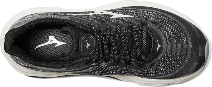Mizuno Wave Horizon 8 Womens D Women's Running Shoes Black/White : Women's 8 D - Wide, Synthetic - Image 2