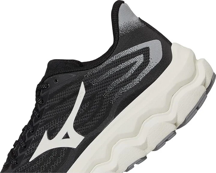 Mizuno Wave Horizon 8 Womens D Women's Running Shoes Black/White : Women's 8 D - Wide, Synthetic - Image 7
