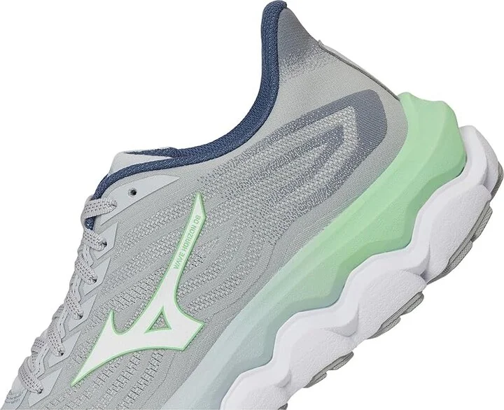 Mizuno Wave Horizon 8 Womens Women's Running Shoes Pearl Blue/White : Women's 8 B - Medium, Synthetic - Image 7