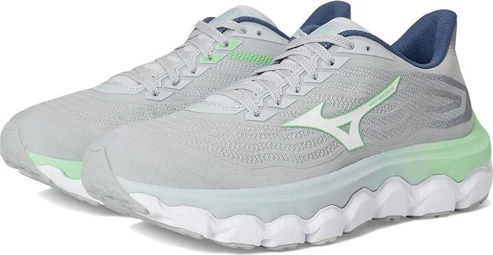 Mizuno Wave Horizon 8 Womens Women's Running Shoes Pearl Blue/White : Women's 8 B - Medium, Synthetic