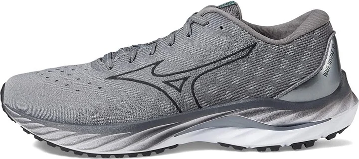 Mizuno Wave Inspire 19 SSW Men's Shoes Ultimate Grey/Black : 8 D - Medium, Textile - Image 5