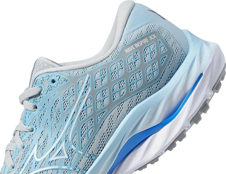 Mizuno Wave Inspire 20 Women's Shoes Cerulean/White : Women's 6 B - Medium - Image 4