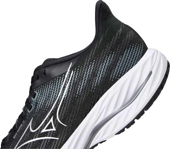Mizuno Wave Inspire 21 2E Mens Men's Running Shoes Black/Silver : 11 EE - Wide, Synthetic - Image 7
