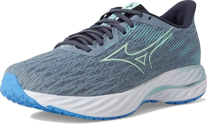 Mizuno Wave Inspire 21 2E Mens Men's Running Shoes Tradewinds/Neo Mint : 10 EE - Wide, Synthetic - Image 5