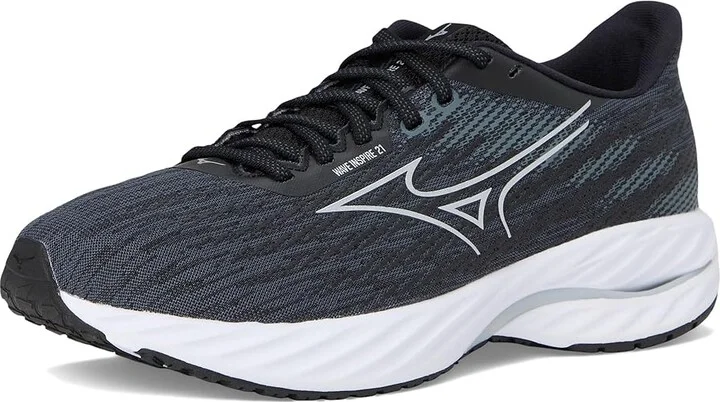 Mizuno Wave Inspire 21 D Womens Women's Running Shoes Black/Silver : Women's 10.5 D - Wide, Synthetic - Image 5