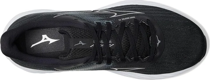 Mizuno Wave Inspire 21 Mens Men's Running Shoes Black/Silver : 12.5 D - Medium, Synthetic - Image 2