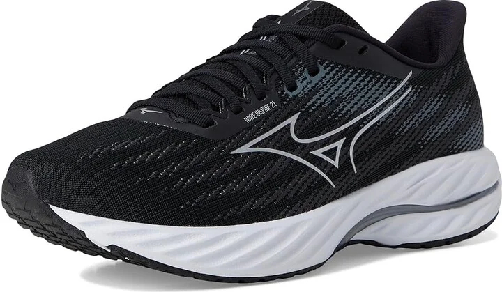 Mizuno Wave Inspire 21 Mens Men's Running Shoes Black/Silver : 12.5 D - Medium, Synthetic - Image 5