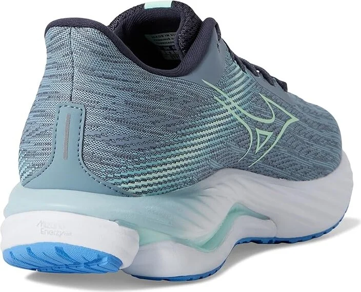 Mizuno Wave Inspire 21 Mens Men's Running Shoes Tradewinds/Neo Mint : 14 D - Medium, Synthetic - Image 4