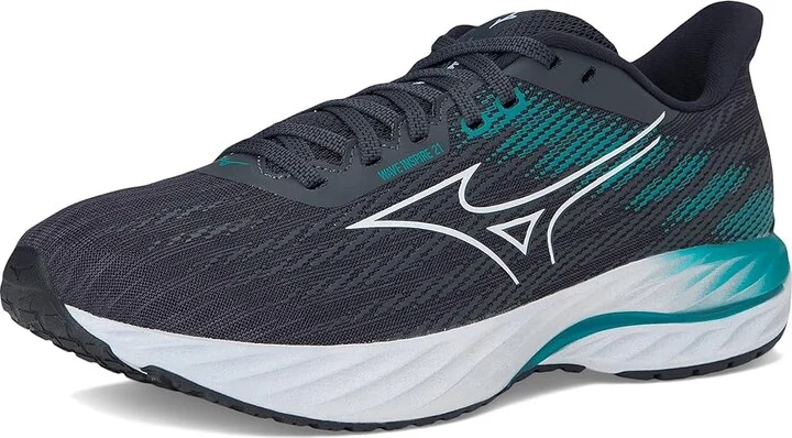 Mizuno Wave Inspire 21 Men's Running Shoes Odyssey Grey/White : 12 D - Medium, Synthetic/Textile - Image 5