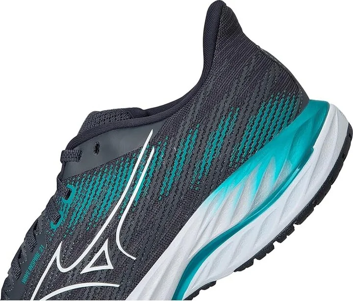 Mizuno Wave Inspire 21 Men's Running Shoes Odyssey Grey/White : 12 D - Medium, Synthetic/Textile - Image 7