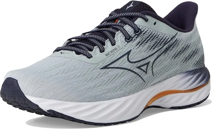 Mizuno Wave Inspire 21 Men's Running Shoes Pearl Bl/Baritone Bl : 8 D - Medium, Synthetic/Textile - Image 5