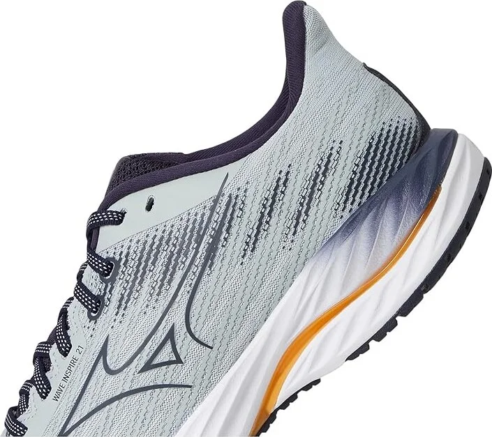 Mizuno Wave Inspire 21 Men's Running Shoes Pearl Bl/Baritone Bl : 8 D - Medium, Synthetic/Textile - Image 7