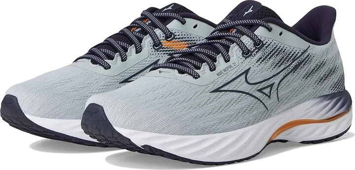 Mizuno Wave Inspire 21 Men's Running Shoes Pearl Bl/Baritone Bl : 8 D - Medium, Synthetic/Textile