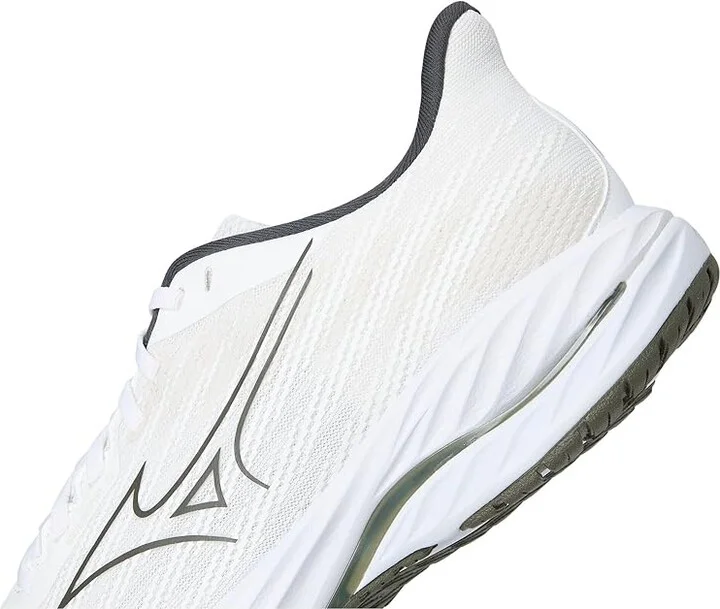 Mizuno Wave Inspire 21 Men's Running Shoes White/Grape Leaf : 11 D - Medium, Synthetic/Textile - Image 7
