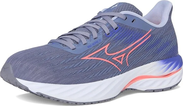 Mizuno Wave Inspire 21 Women's Running Shoes Bl Grant/Strkng Coral : Women's 11.5 D - Wide, Synthetic - Image 5