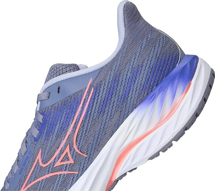 Mizuno Wave Inspire 21 Women's Running Shoes Bl Grant/Strkng Coral : Women's 11.5 D - Wide, Synthetic - Image 7