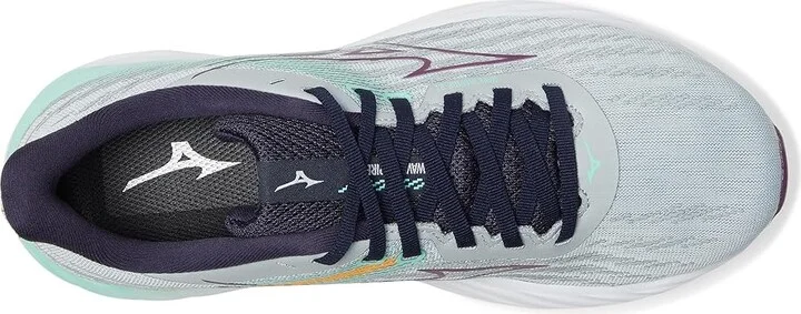Mizuno Wave Inspire 21 Women's Running Shoes Pearl Bl/Dark Purplee : Women's 9.5 B - Medium, Synthetic - Image 2