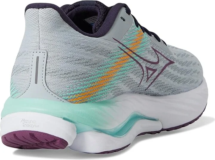 Mizuno Wave Inspire 21 Women's Running Shoes Pearl Bl/Dark Purplee : Women's 9.5 B - Medium, Synthetic - Image 4