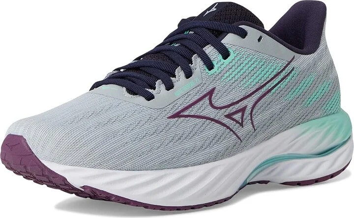 Mizuno Wave Inspire 21 Women's Running Shoes Pearl Bl/Dark Purplee : Women's 9.5 B - Medium, Synthetic - Image 5