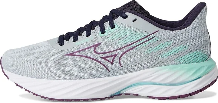 Mizuno Wave Inspire 21 Women's Running Shoes Pearl Bl/Dark Purplee : Women's 9.5 B - Medium, Synthetic - Image 6