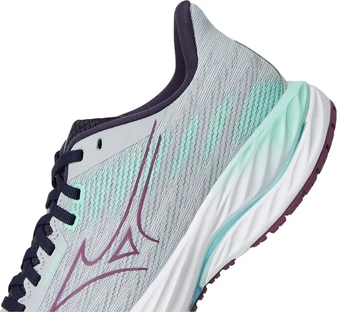 Mizuno Wave Inspire 21 Women's Running Shoes Pearl Bl/Dark Purplee : Women's 9.5 B - Medium, Synthetic - Image 7