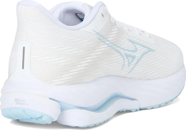 Mizuno Wave Inspire 21 Women's Running Shoes White/Nantucket Breeze : Women's 6 B - Medium, Synthetic - Image 4
