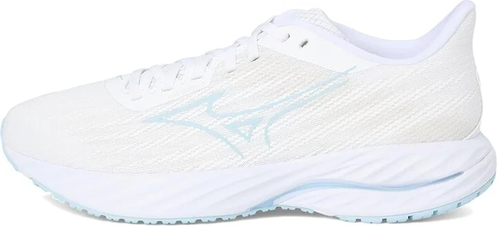 Mizuno Wave Inspire 21 Women's Running Shoes White/Nantucket Breeze : Women's 6 B - Medium, Synthetic - Image 6