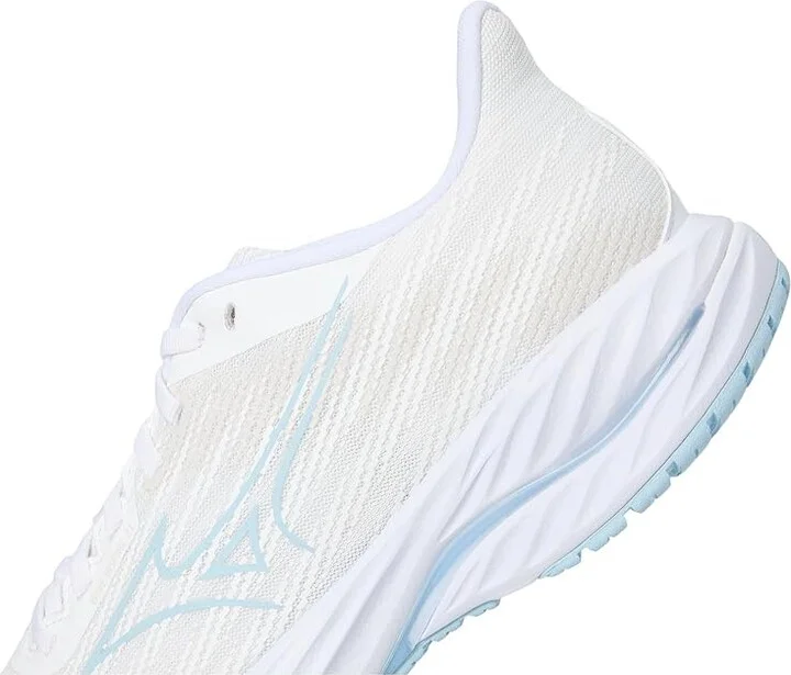 Mizuno Wave Inspire 21 Women's Running Shoes White/Nantucket Breeze : Women's 6 B - Medium, Synthetic - Image 7
