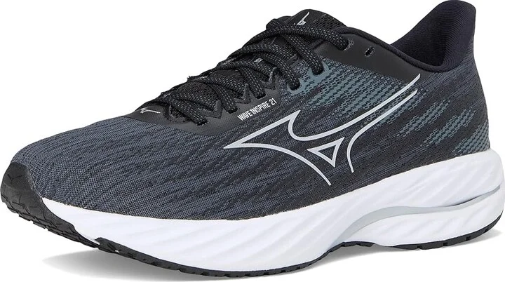Mizuno Wave Inspire 21 Womens Women's Running Shoes Black/Silver : Women's 7.5 B - Medium, Synthetic - Image 5